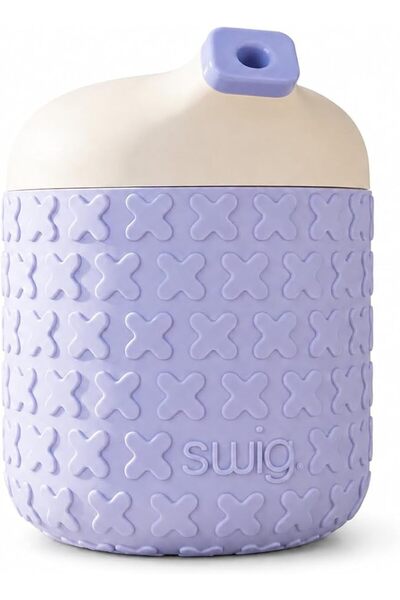 design_byaysem SWIG by Design By Blake Reusable Glass Coffee Cup, Borosilicat...