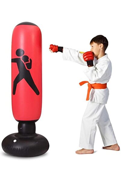 Arabest Inflatable Punching Bag, 160cm Kids Punching Bag, Free Standing Punch...