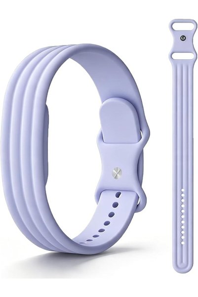 GENERAL حزام سيليكون لـ Fitbit Air، حزام رياضي قابل للتنفس