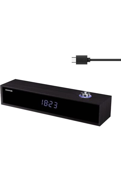 GENERAL ساوند بار سانيون SW012 للكمبيوتر المكتبي، يدعم USB-C للطاقة والصوت وب...