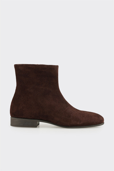 Elle Shoes Kahve Deri Kadın Günlük Bot