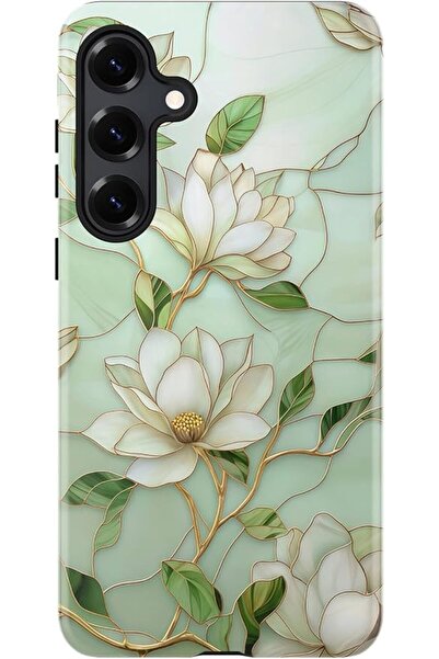 GENERAL ESDOT for Samsung Galaxy S24 Plus Case,Cute Preppy Floral Cover for W...