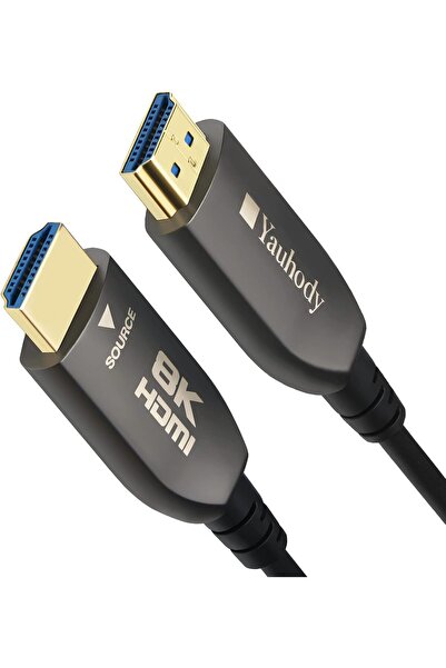 Generic كابل HDMI 2.1 بدقة 8K بطول 30 قدم، سرعة فائقة 48 جيجابت في الثانية، ك...