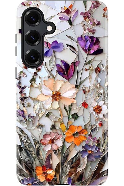 GENERAL ESDOT for Samsung Galaxy S24 Plus Case,Cute Preppy Floral Cover for W...