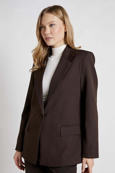 armalife Tek Düğme Blazer Ceket