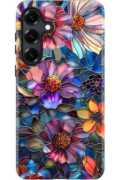 GENERAL ESDOT for Samsung Galaxy S24 Plus Case,Cute Preppy Floral Cover for W...