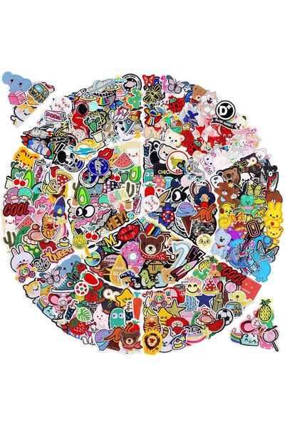 Generic NICEVINYL Iron on Patches for Clothing: 100Pcs Random Assorted Styles...