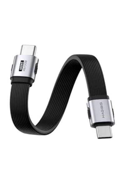 Hagibis كابل USB4، نقل بيانات بسرعة 80 جيجابت في الثانية، شحن سريع بقوة 240 و...