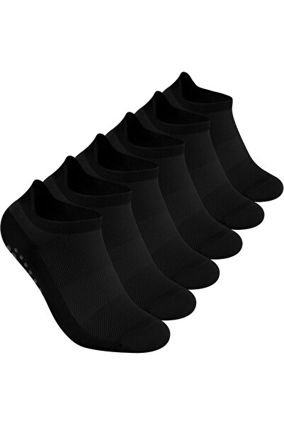 Generic Yoga Socks for Women 3 Pairs Pack - 78% Cotton Anti-Slip Non-Grip Exe...