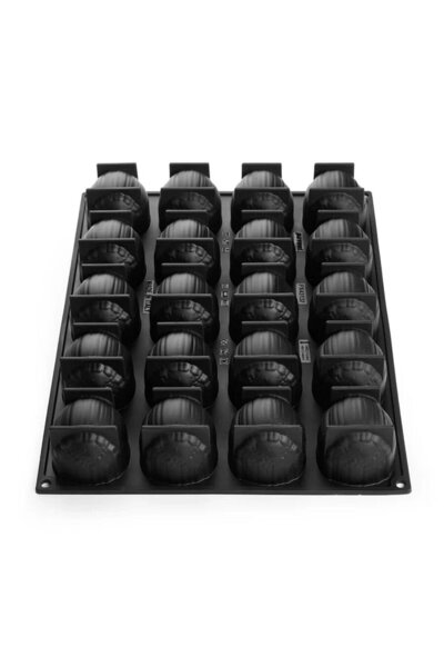 dinckitchen 3D Nut Silicone Pastry and Cake Mold 20Pcs Px43137