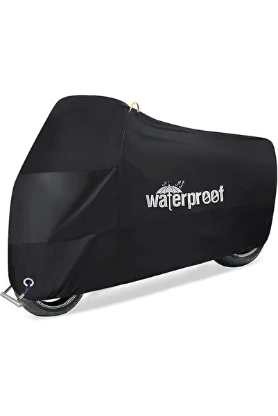 GENERAL Torresik Heavy Duty 210D Outdoor Motorcycle Cover, Uv and Rain Resist...