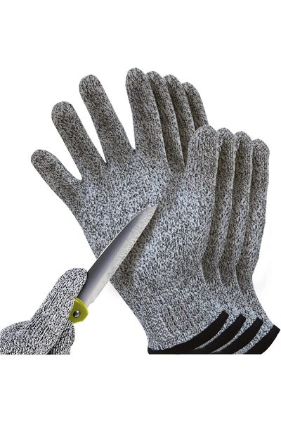 Generic Cut Resistant Gloves, 2 Pairs Food Grade Level 5 Protection Reliable ...