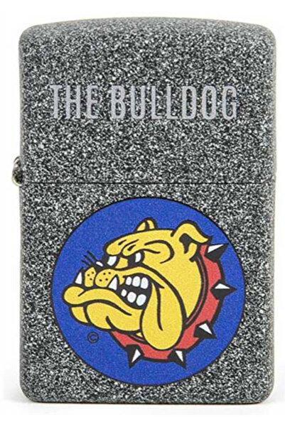 Zippo Αναπτήρας The Bulldog Amsterdam - Μαύρη Σιδηρόπετρα