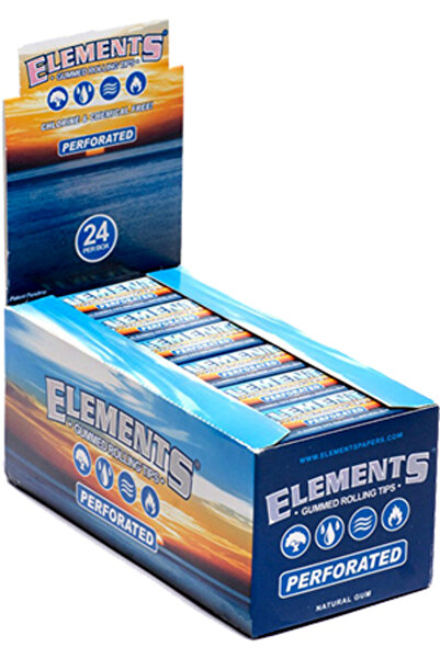 Element's Elements Tips Ελαστικά Φίλτρα Τσιγάρου - Αναδιπλούμενα με Κόλλα 24 ...