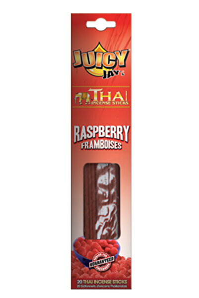 Juicy Jays Ταϊλανδέζικα Αρωματικά Στικ Θυμιάματος - Σμέουρο (Raspberry) 20 τε...