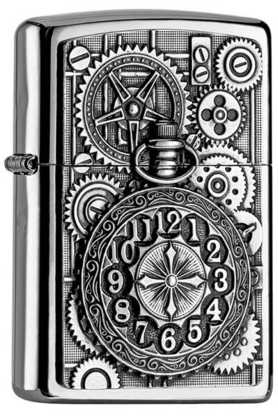 Zippo Αναπτήρας - Ρολόι τσέπης