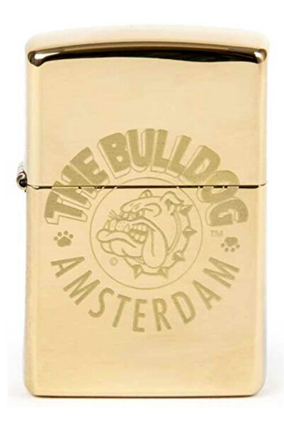 Zippo Αναπτήρας The Bulldog Amsterdam - Χάλκινος