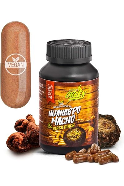 Amazon Encore Black Maca Root and Huanarpo Macho Capsules l 100% natural ener...