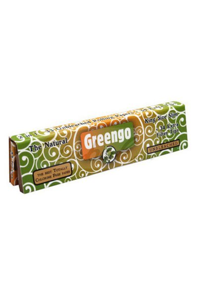 Greengo Χαρτάκια για ρολό - King Size Slim με φιλτράκια