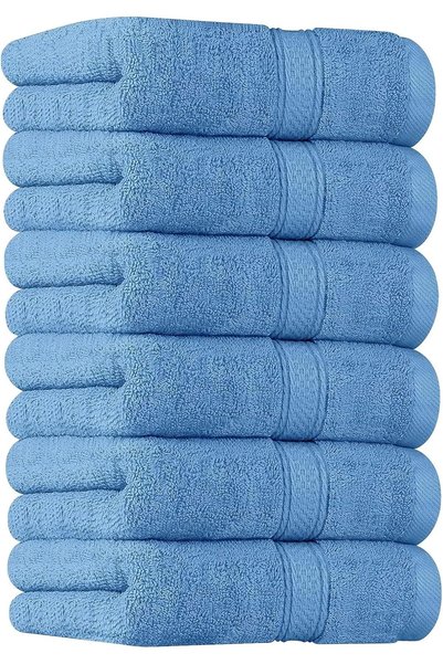 Generic 6 PCs Premium Hand Towels Set - 600 GSM Extra Large Hand Towels 40cmx...