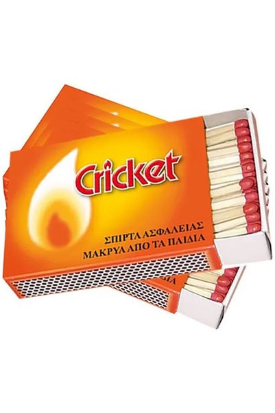 Cricket Σπίρτα Ασφαλείας - 10 κουτιά