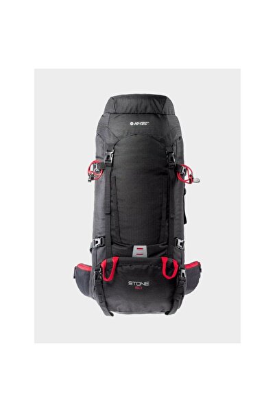 HI-TEC Rucsac de drumeție STONE 50 negru/roșu
