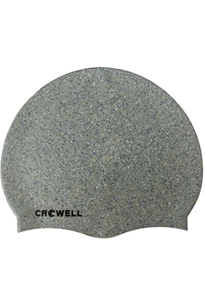 CROWELL Cască de înot din silicon reciclabil Pearl, culoare argintie, 2