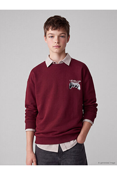 LC Waikiki Zero Roba Collar Boys' T-Shirt from Uzg Store for Style Enthusiasts