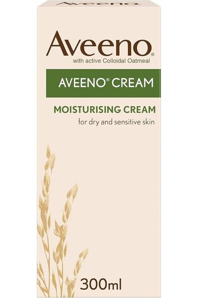 AVEENO Cream, With Colloidal Oatmeal, Actively Moisturises Dry & Sensitive Sk...