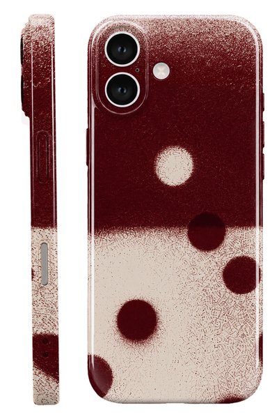 WANNA PROTECT iPhone 17 Dottie Protect Slim Glossy Full Cover Print Phone Cas...