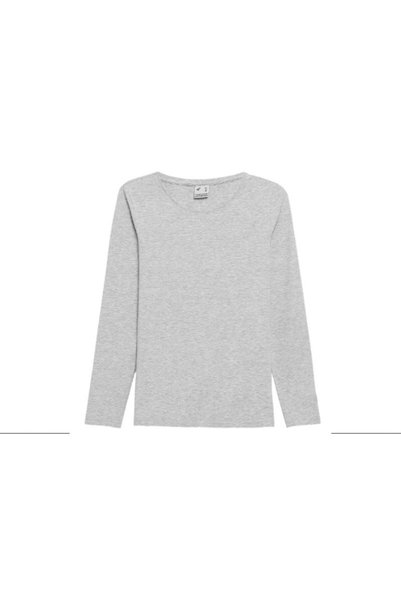 4F Tricou W NOSH4-TSDL350 gri