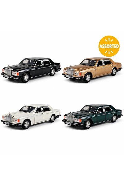 Colorland Rolls-Royce 1994 Silver Spur III 1:32 Scale Pull Back Die Cast Car ...