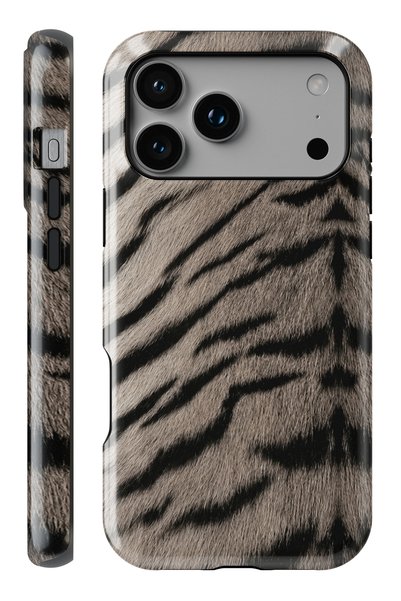 WANNA PROTECT (MAGSAFE) İPhone 17 Pro / 18 Pro Zebra Fur Çift Katmanlı Parlak...