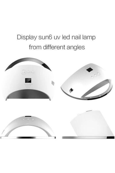 OEM Επαγγελματική Λάμπα Φουρνάκι Νυχιών UV / LED 48W Λευκό