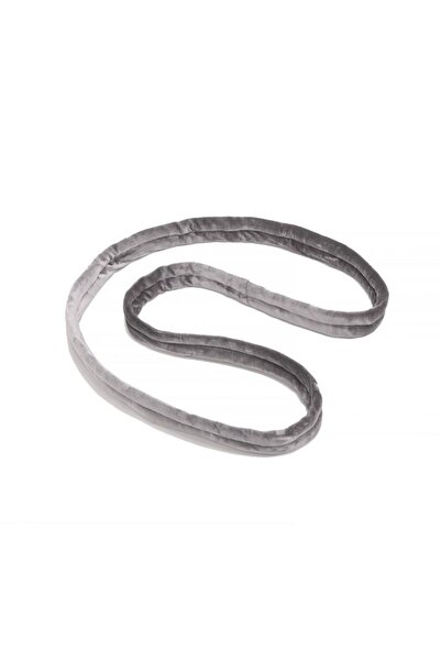 tiguar Hula hoop din catifea, 1m, 2t, argintiu