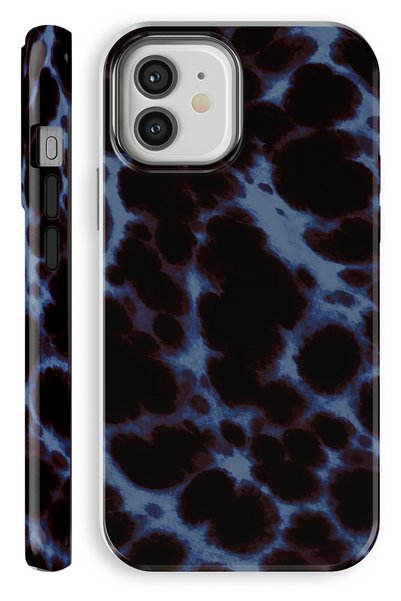 WANNA PROTECT iPhone 12 Pro Midnight Spots Double Layer Full Covering Printin...