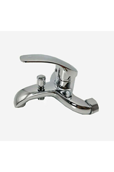 OEM Poly-002 Αναμεικτική Μπαταρία Μπανιέρας Ασημί