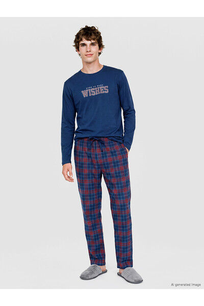 LC Waikiki Esvab • Modern & Distinctive Printed Men's Pajama Set