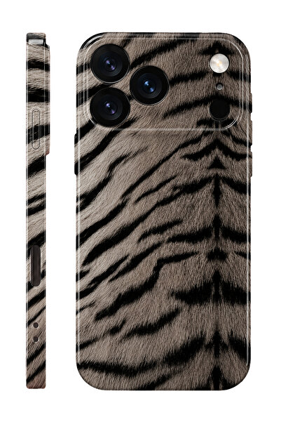 WANNA PROTECT iPhone 17 Pro Max / 18 Pro Max Zebra Fur Protect Slim Parlak Ta...