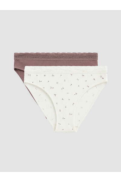 LC Waikiki Esvab • Modern & Distinctive Printed Bikini Panties 2-Pack