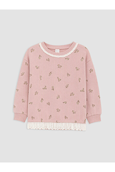 LC Waikiki Zero Roba Collar Girl's Floral Sweatshirt from Uzg Store for Style...