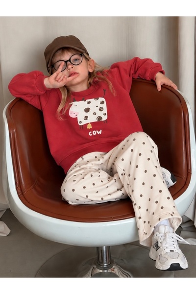 daisydolly Set pentru fete cu model animal, din 3 piese, fără broderie