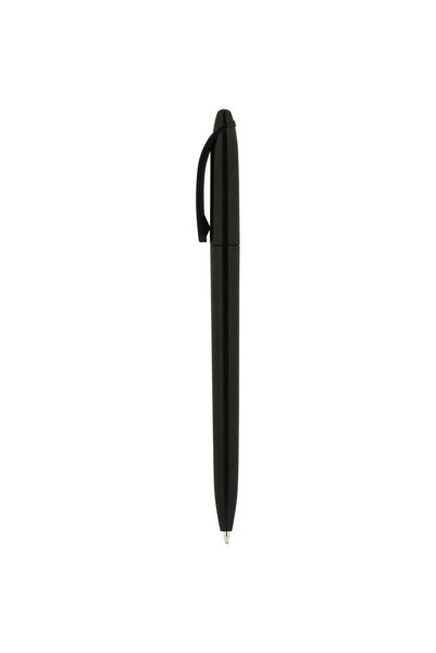 Siyah Lale Plastic Ballpoint Pen 0544-10 Black 100 Pieces Without Printing -