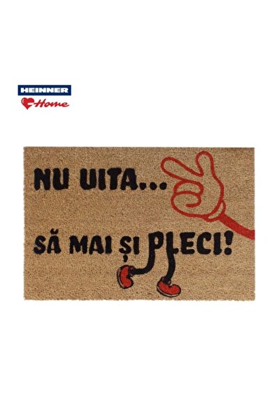 Heinner COCONUT ENTRANCE MAT 60X40 CM, FUN, GO