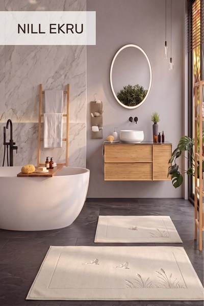 İyi Geceler İstanbul HCW 2'Lİ BANYO PASPAS SETİ NİLL EKRU