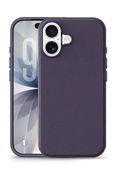 Unipha Husa de protectie Woven TechCraft MagCase pentru Apple iPhone 17, Mov