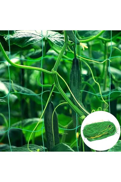 Yuroochii شبكة حديقة 5م × 20م وشبكة تسلق للنباتات المتسلقة مثل العنب والفاصول...
