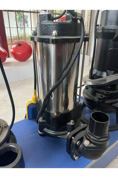 WQ 10-13-1.8-GF - 2.5HP-220V Süper Öğütücülü Dalgıç