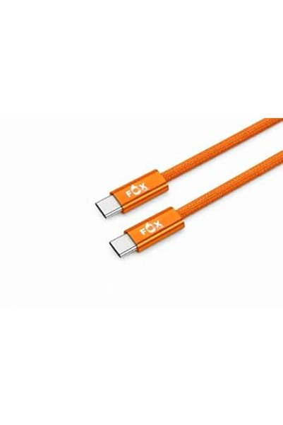 FOX CORE كابل USB C إلى USB C بطول 1 متر، كابل بيانات مزدوج للشحن السريع بقوة...