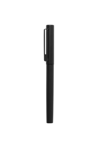 Siyah Lale Metal Roller Pen 0555-75 Black 100 Pieces Unprinted